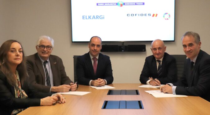 Elkargi renueva el acuerdo con IVF, Cofides y Basque Trade & Investment para apoyar la internacionalización de las empresas.