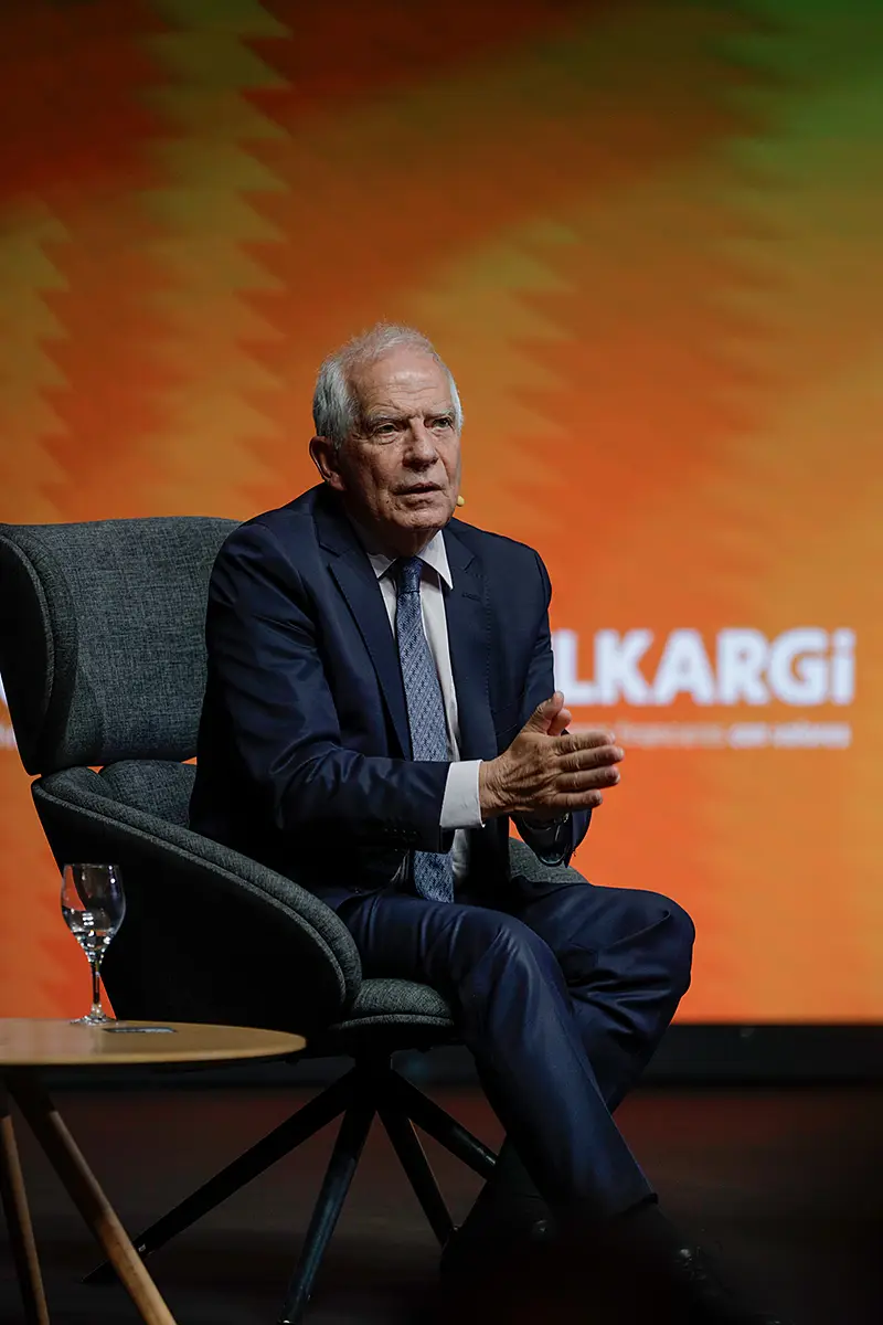 Josep Borrell en el Encuentro Empresarial Elkargi