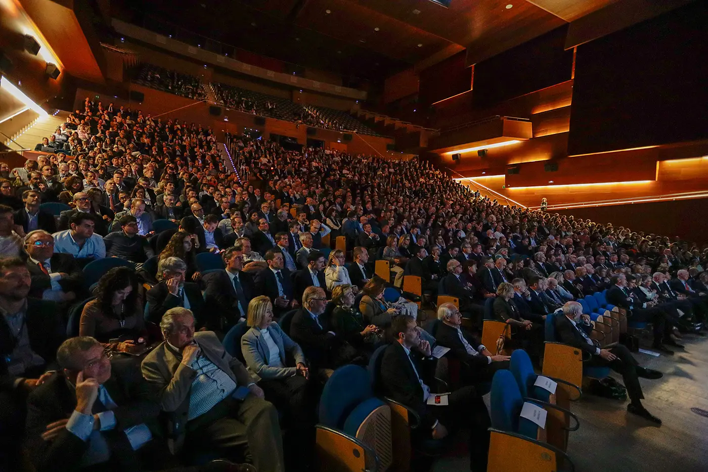 Auditorio del Kursaal durante el XXXVI Encuentro Empresarial Elkargi