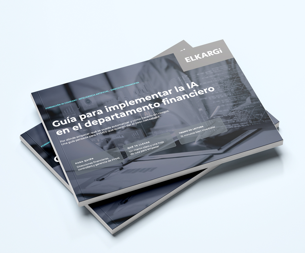 Guía para implementar la IA en el departamento financiero